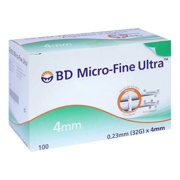BD Micro-Fine Ultra Pen-Nadeln 0,23x4 mm, 100 St