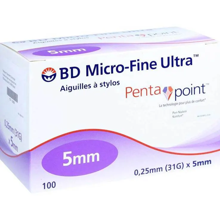 BD Micro-Fine Ultra Pen-Nadeln 0,25x5 mm, 100 St