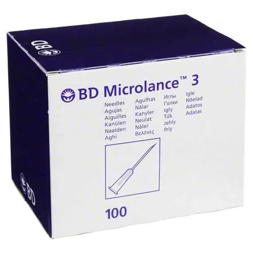 BD Microlance 3 Sonderkanüle 27 G 1 / 2 0,4x13 mm, 100 St