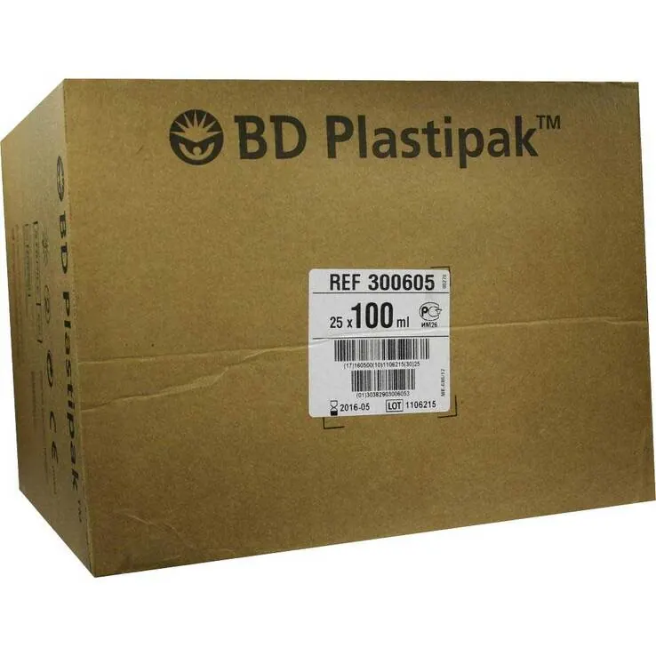 BD Plastipak Wund-u. Blasen Katheter Ans. 100 ml, 25 St