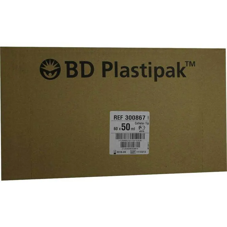 BD Plastipak Wund-u. Blasen Katheter Ans. 50 / 60 ml, 60 St