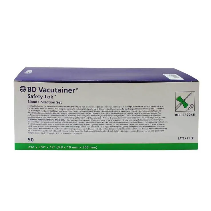 BD Vacutainer Safety Lok grün Punkt.Best., 50 St