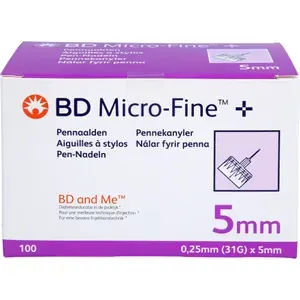 BDMICRO-FINE+5Pen-Nadeln0,25x5mm110St
