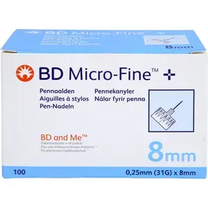 BDMICRO-FINE+8Pen-Nadeln0,25x8mm110St