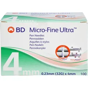 BDMICRO-FINEULTRAPen-Nadeln0,23x4mm32G100St