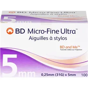 BDMICRO-FINEULTRAPen-Nadeln0,25x5mm31G100St