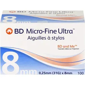 BDMICRO-FINEULTRAPen-Nadeln0,25x8mm31G100St