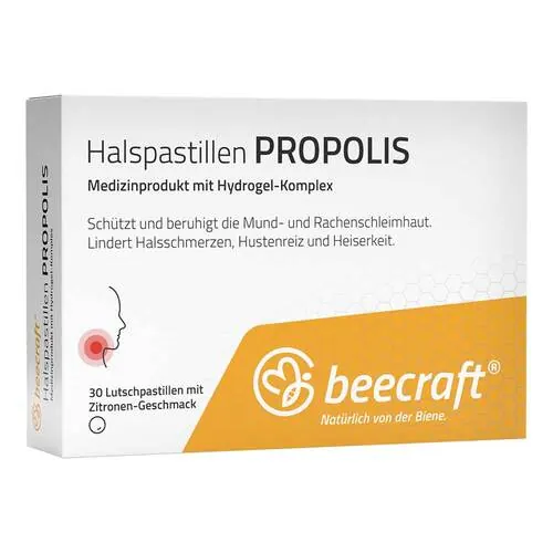 Beecraft Halspastillen Propolis, 30 St