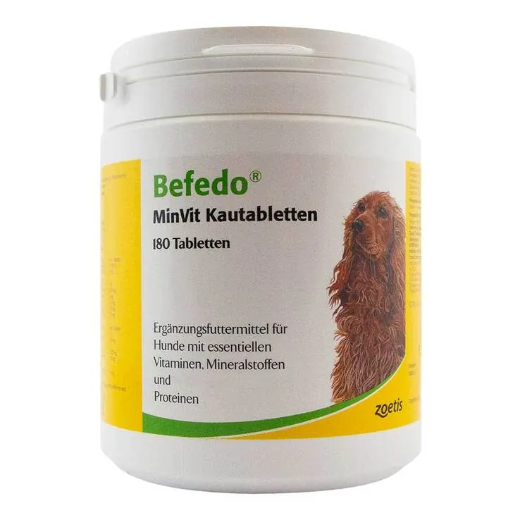 Befedo Minvit für Hunde Kautabletten, 180 St