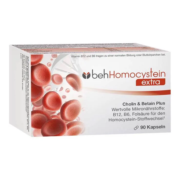 Beh Homocystein extra Kapseln, 90 St