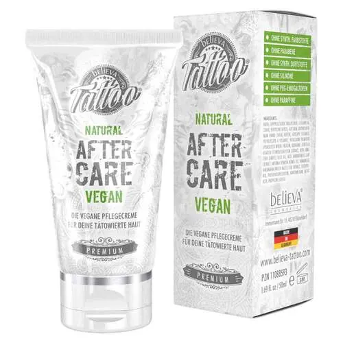 Believa Tattoo Pflegecreme, 50 ml