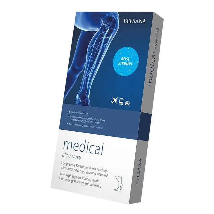 Belsana med aloe AD Größe M Größe 36 - 38 marine, 2 St
