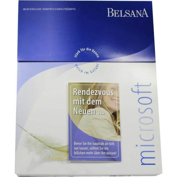Belsana Micro K2 AD kurz 3 karamel ohne Spitze, 2 St