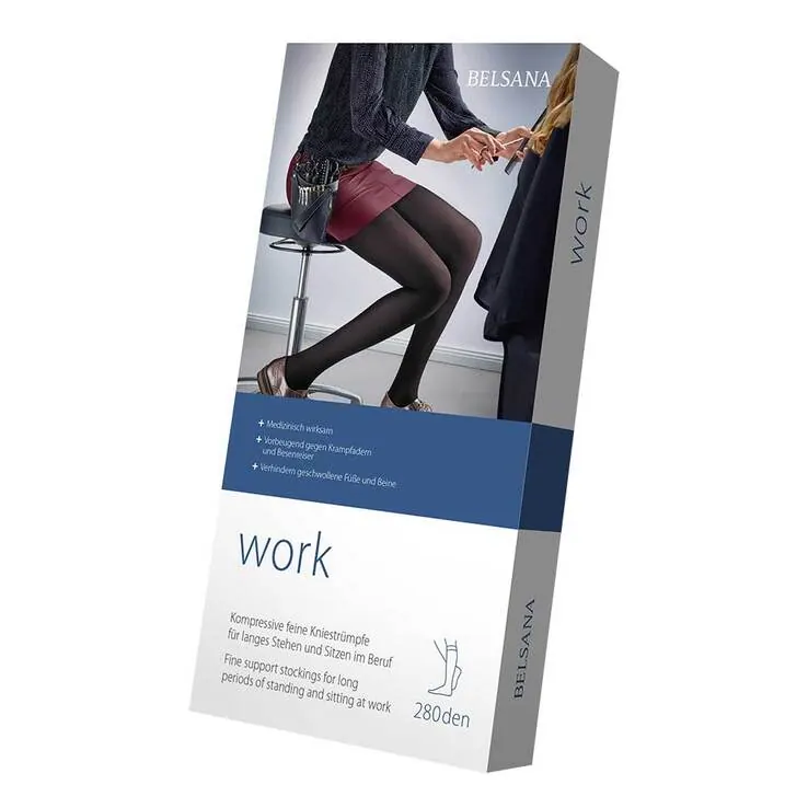 Belsana work AD M schwarz mit Spitze , 2 St