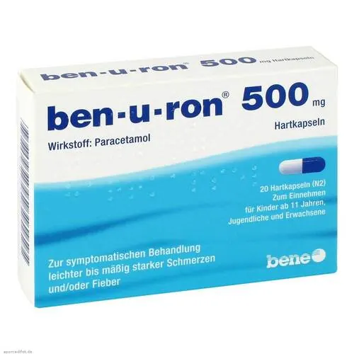 Ben-U-Ron 500 mg Kapseln, 20 St