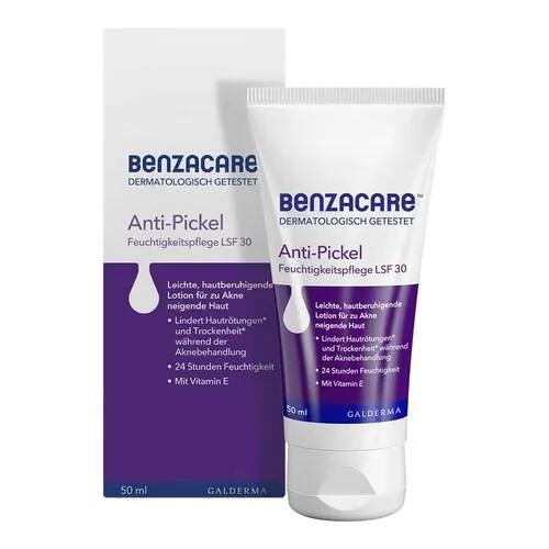 Benzacare Anti-Pickel Feuchtigkeitspflege Spf 30, 50 ml