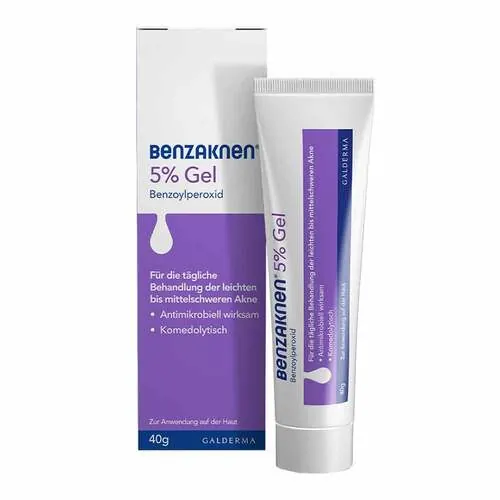 Benzaknen 5% Gel bei leichter bis mittelschwerer Akne, 40 g