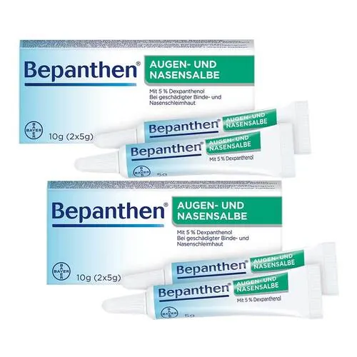 Bepanthen Augen- und Nasensalbe, 2x10 g