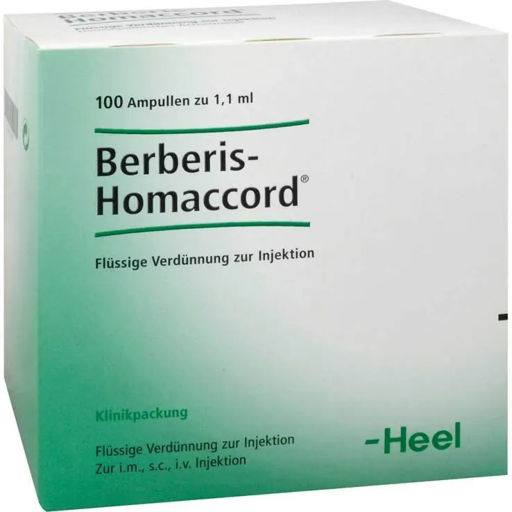 Berberis Homaccord Ampullen, 100 St