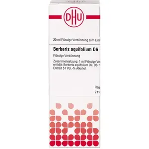 BERBERISAQUIFOLIUMD6Dilution20ml