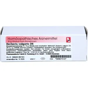 BERBERISVULGARISD6Globuli10g