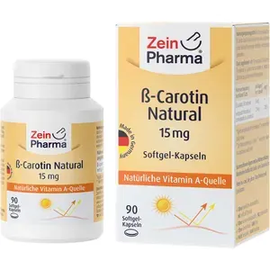 BETACAROTINNATURAL15mgWeichkapselnZeinPharma90Stück