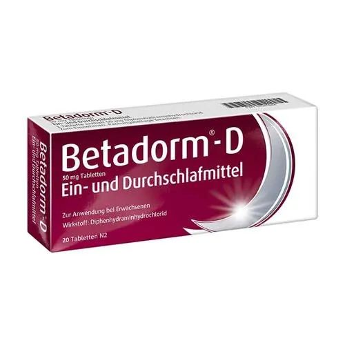 Betadorm D Tabletten, 20 St