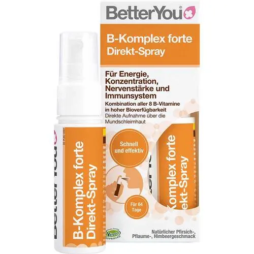 Betteryou Vitamin B-Komplex forte Direkt-Spray, 25 ml