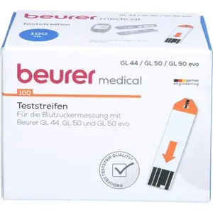 BEURERGL44/GL50Blutzucker-Teststreifen100St