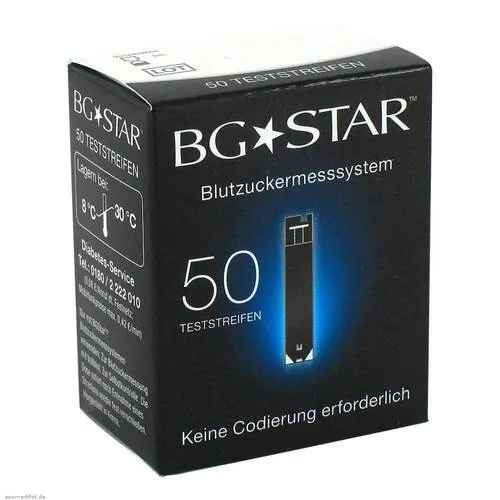 Bgstar Teststreifen, 50 St