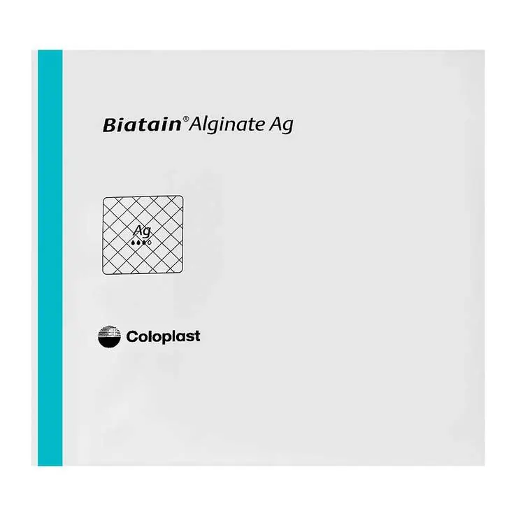 Biatain Alginate Ag Tamponade 3x44 cm mit Silber, 10 St