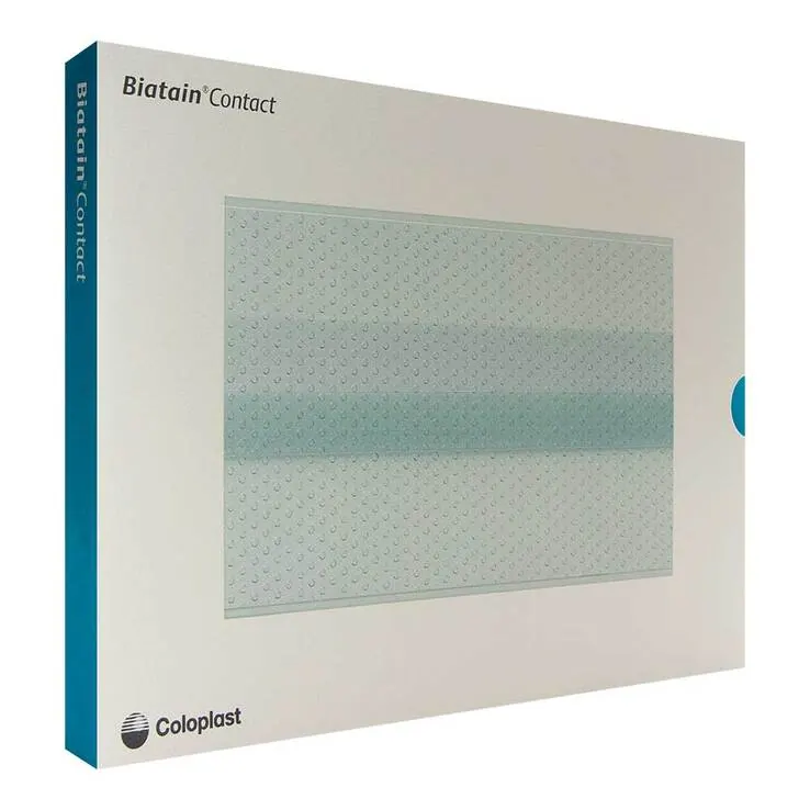 Biatain Contact Silikon Kont.Auflage 5x7,5 cm n.haft., 10 St