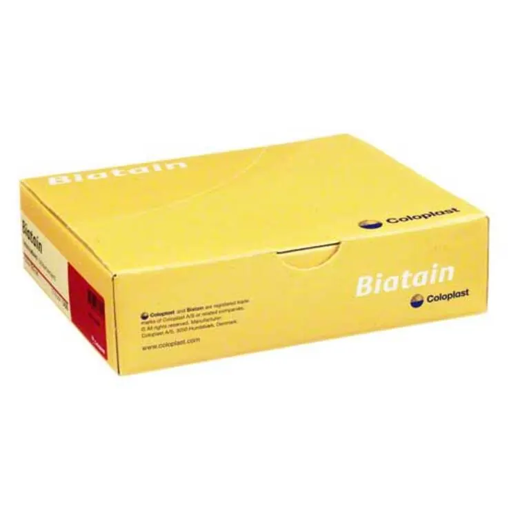 Biatain Schaumverband 12,5x12,5 cm selbst haftend, 10 St