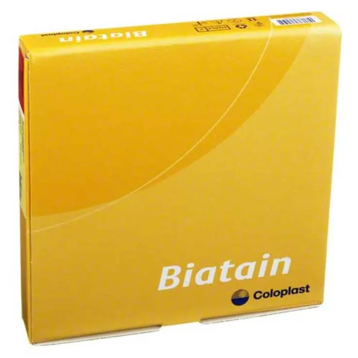 Biatain Schaumverband 15x15 cm nicht haftend, 5 St