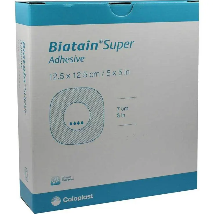 Biatain Super selbst-haftend Superabs.12,5x12,5 cm, 10 St
