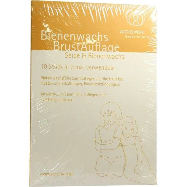 Bienenwachs Brustauflage Nachfüllpackung Wachswerk, 10 St