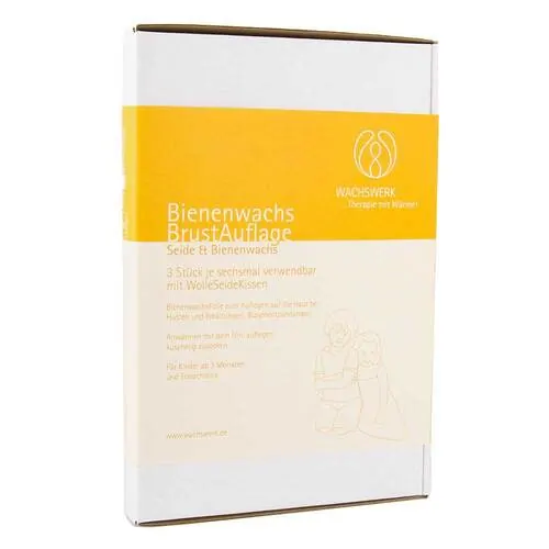 Bienenwachs Brustauflage Set, 1 St