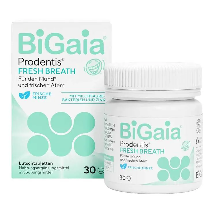 Bigaia Prodentis fresh Breath Lutschtabletten, 30 St