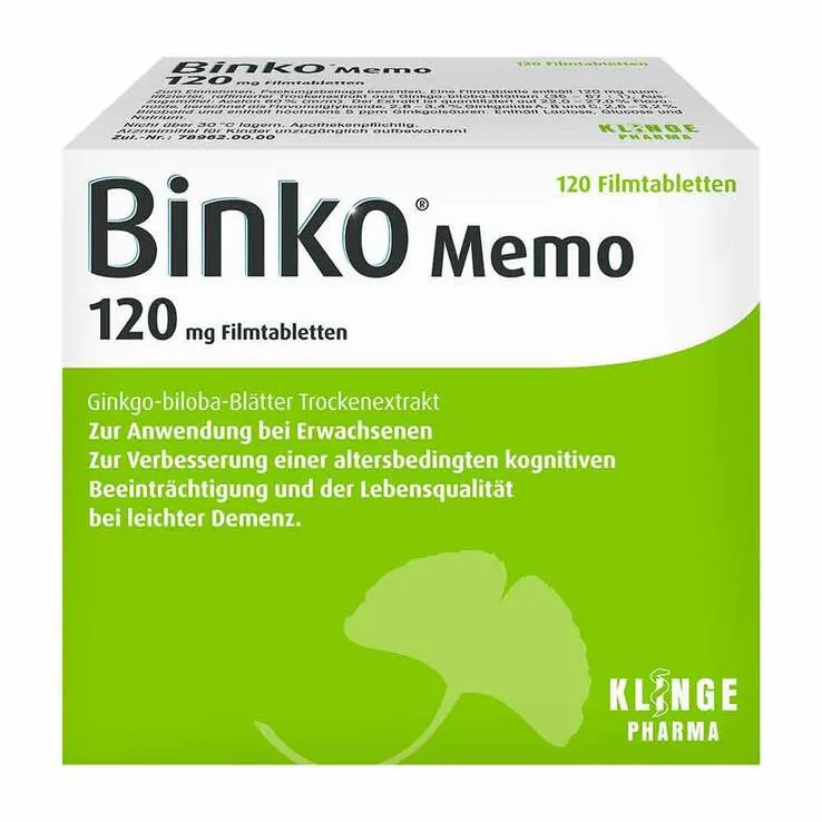 Binko Memo 120 mg Filmtabletten, 120 St