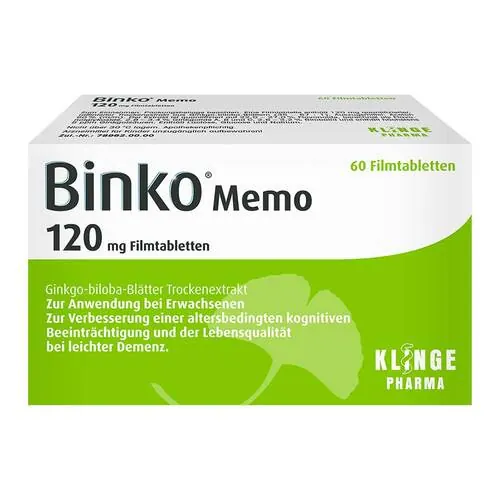Binko Memo 120 mg Filmtabletten, 60 St