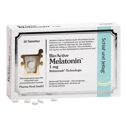 Bio Active Melatonin 1 mg Tabletten, 30 St