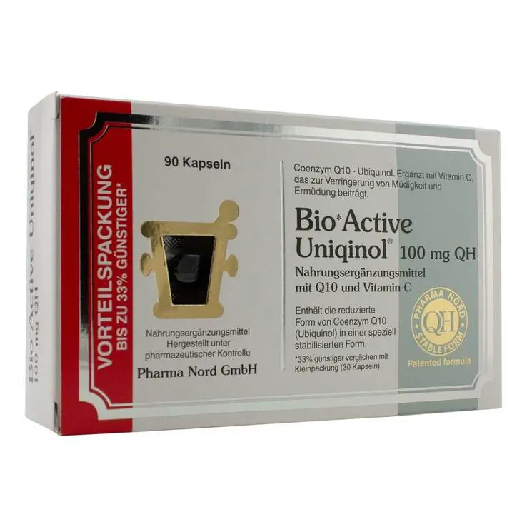 Bio Active Uniqinol 100 mg QH Kapseln, 90 St