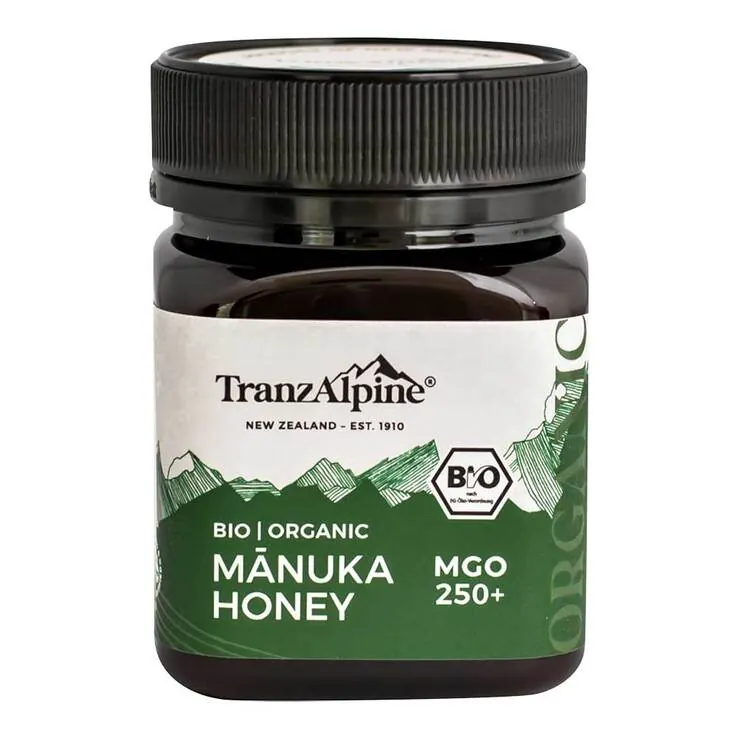 Bio Manuka Honig Mgo 250 + Tranzalpine, 250 g