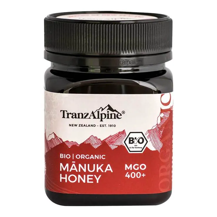 Bio Manuka Honig Mgo 400 + Tranzalpine, 250 g