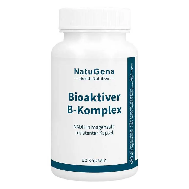 Bioaktiver B-Komplex + Nadh Kapseln, 90 St