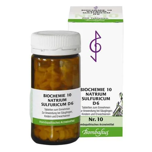 BIOCHEMIE 10 Natrium sulfuricum D 6 Tabletten, 200 St