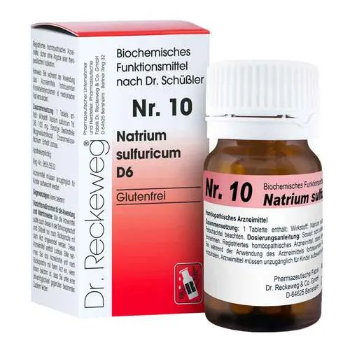 Biochemie 10 Natrium sulfuricum D 6 Tabletten, 200 St