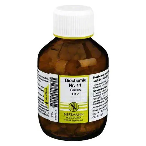 Biochemie 11 Silicea D 12 Tabletten, 400 St