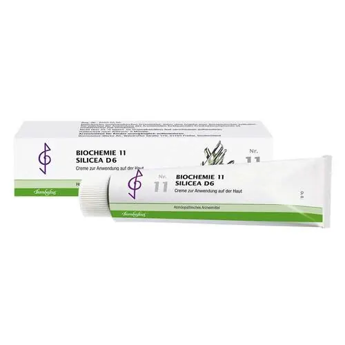 Biochemie 11 Silicea D 6 Creme, 100 ml