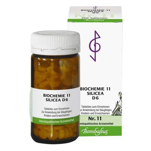 BIOCHEMIE 11 Silicea D 6 Tabletten, 200 St